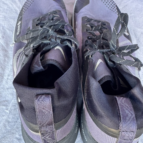 Size 11.5 - Nike Pegasus Trail 4‎ GTX Shoes Mens Black Waterproof Running - Picture 9 of 13